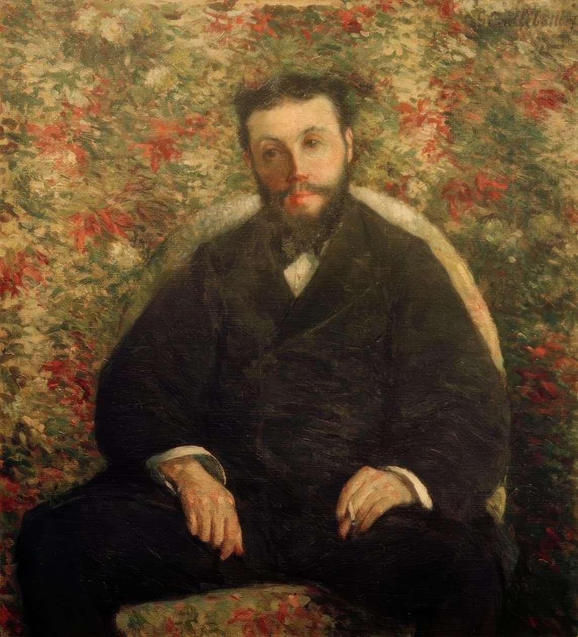 Portret A. Cassabois autorstwa Gustave Caillebotte