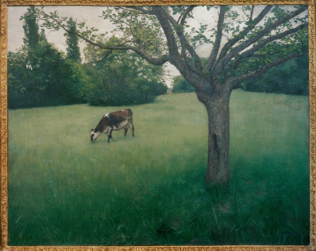 Preria w Yerres autorstwa Gustave Caillebotte