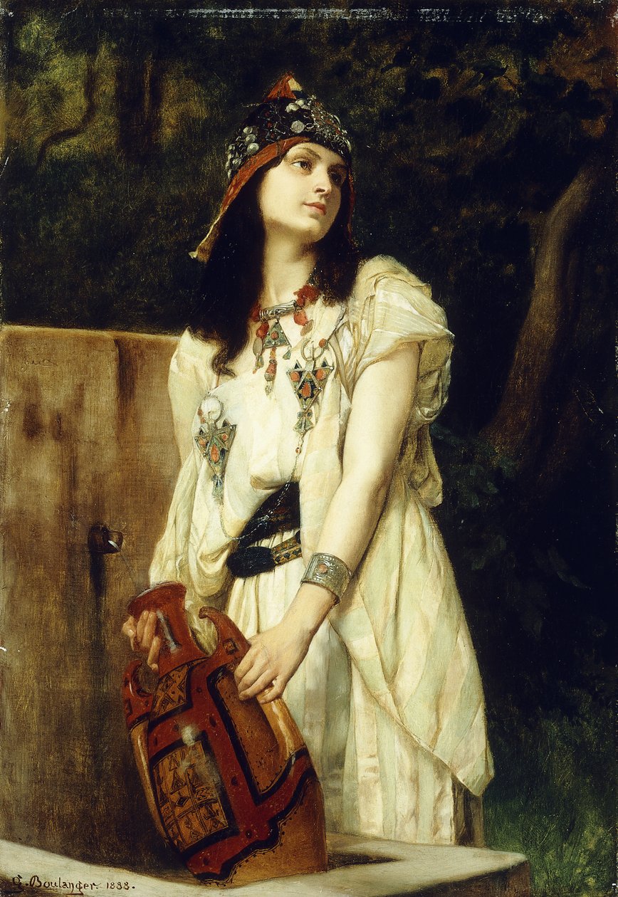 Kobieta z urną, 1888 autorstwa Gustave Clarence Rodolphe Boulanger