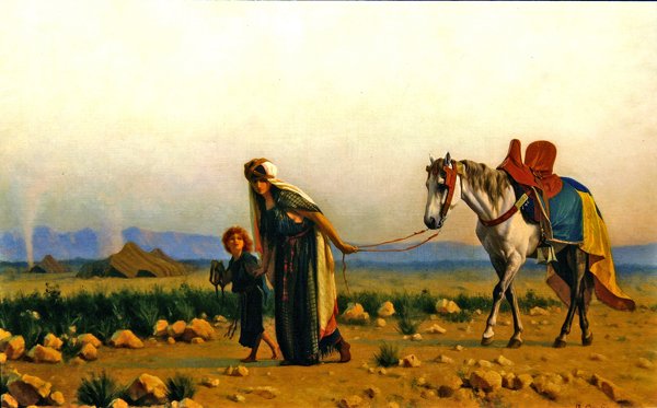 Powrót autorstwa Gustave Clarence Rodolphe Boulanger