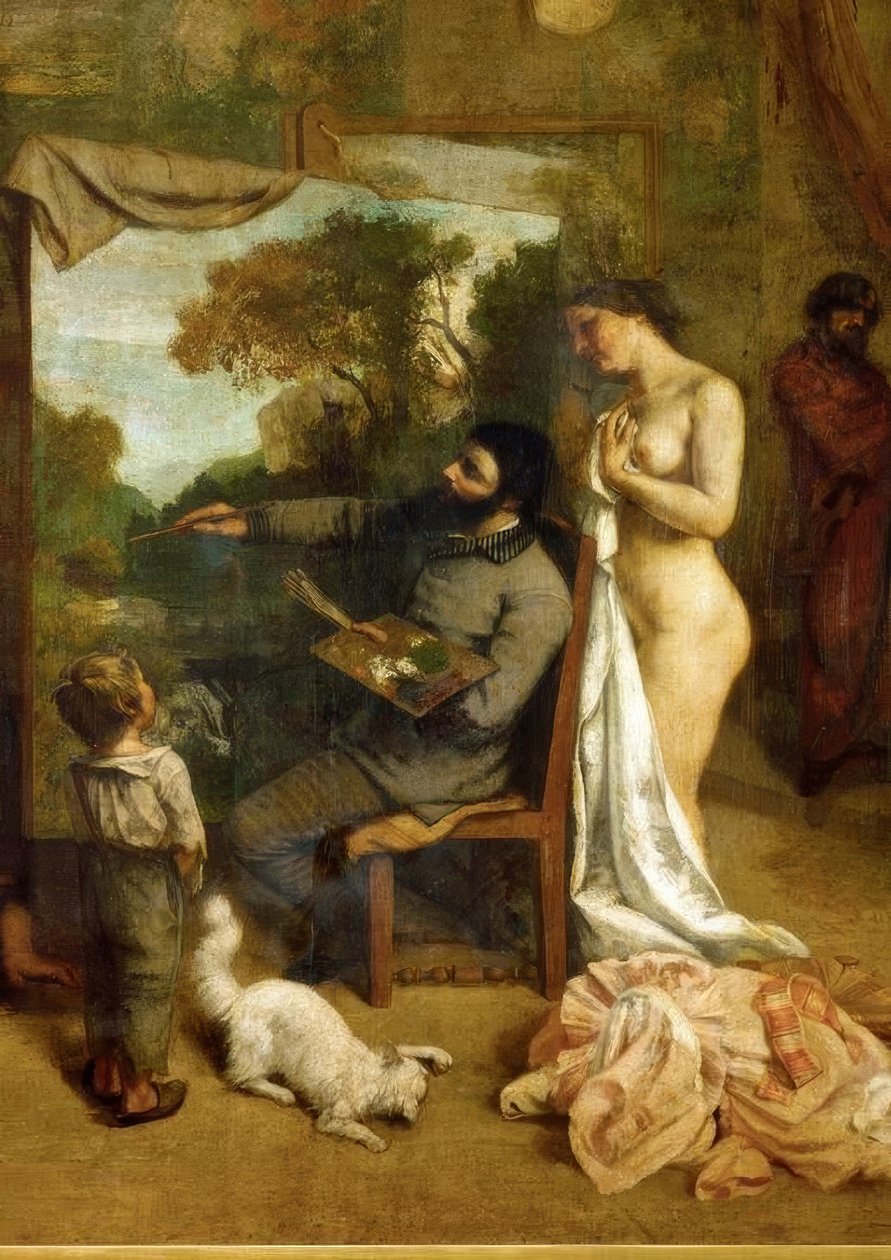 Studio autorstwa Gustave Courbet