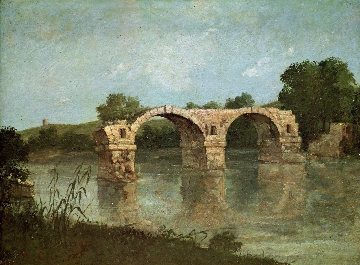 Most Ambrussum autorstwa Gustave Courbet