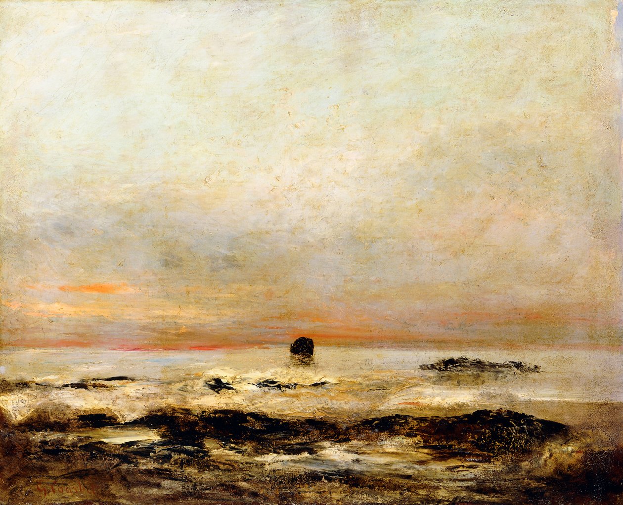 Morski, autorstwa Gustave Courbet