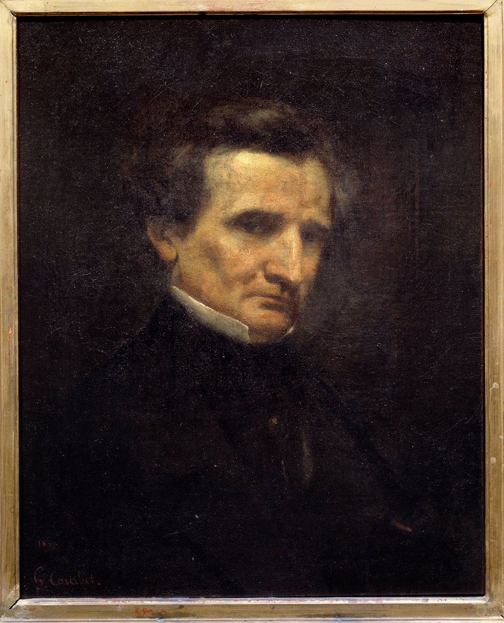 Portret Hectora Berlioza (1803-1869), francuskiego kompozytora. Obraz Gustave