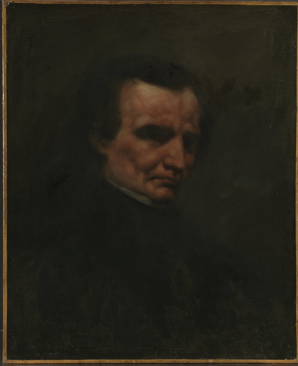 Portret Hectora Berlioza 1803-1869, c. 1850. autorstwa Gustave Courbet