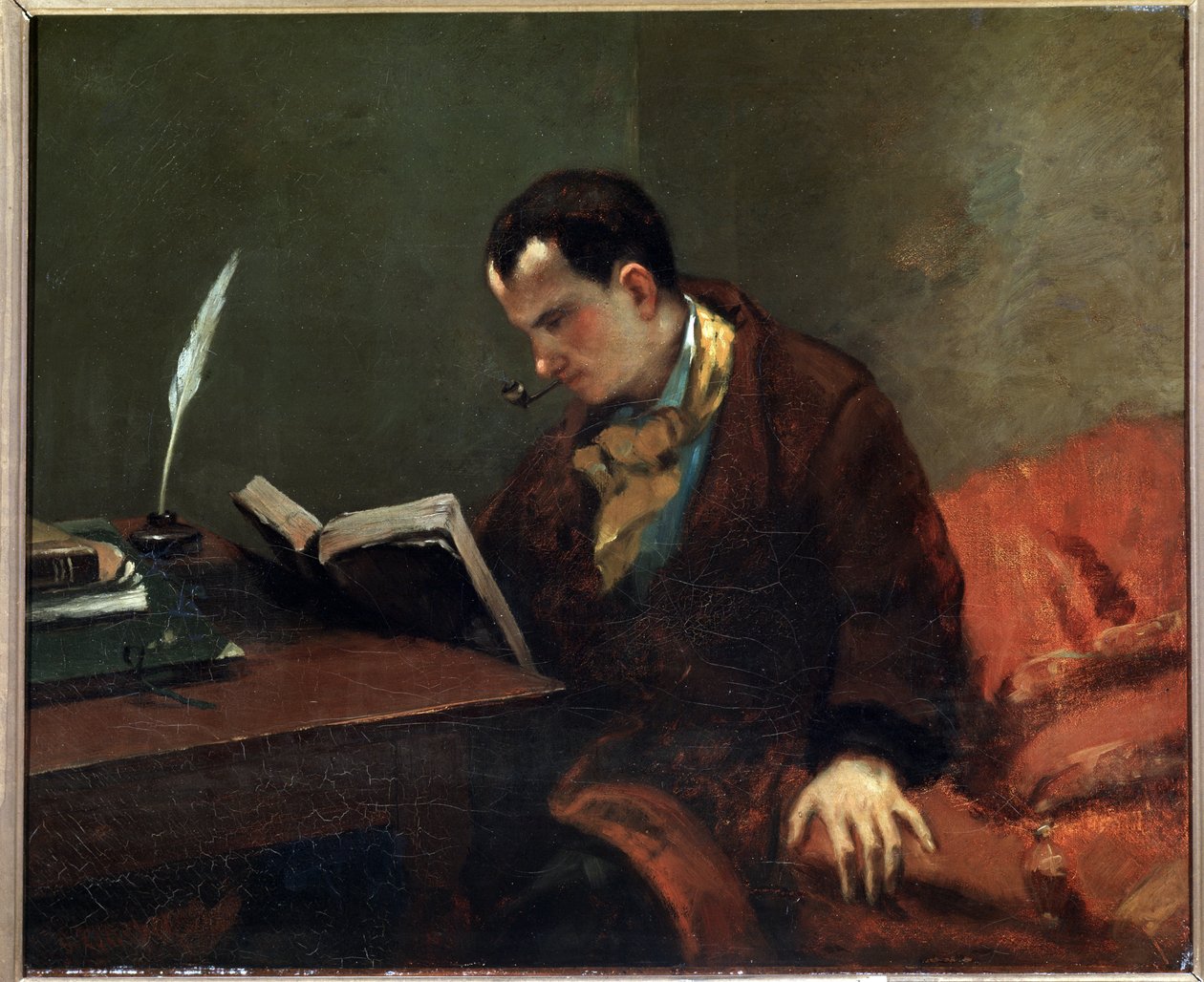 Portret poety Charlesa Baudelaire