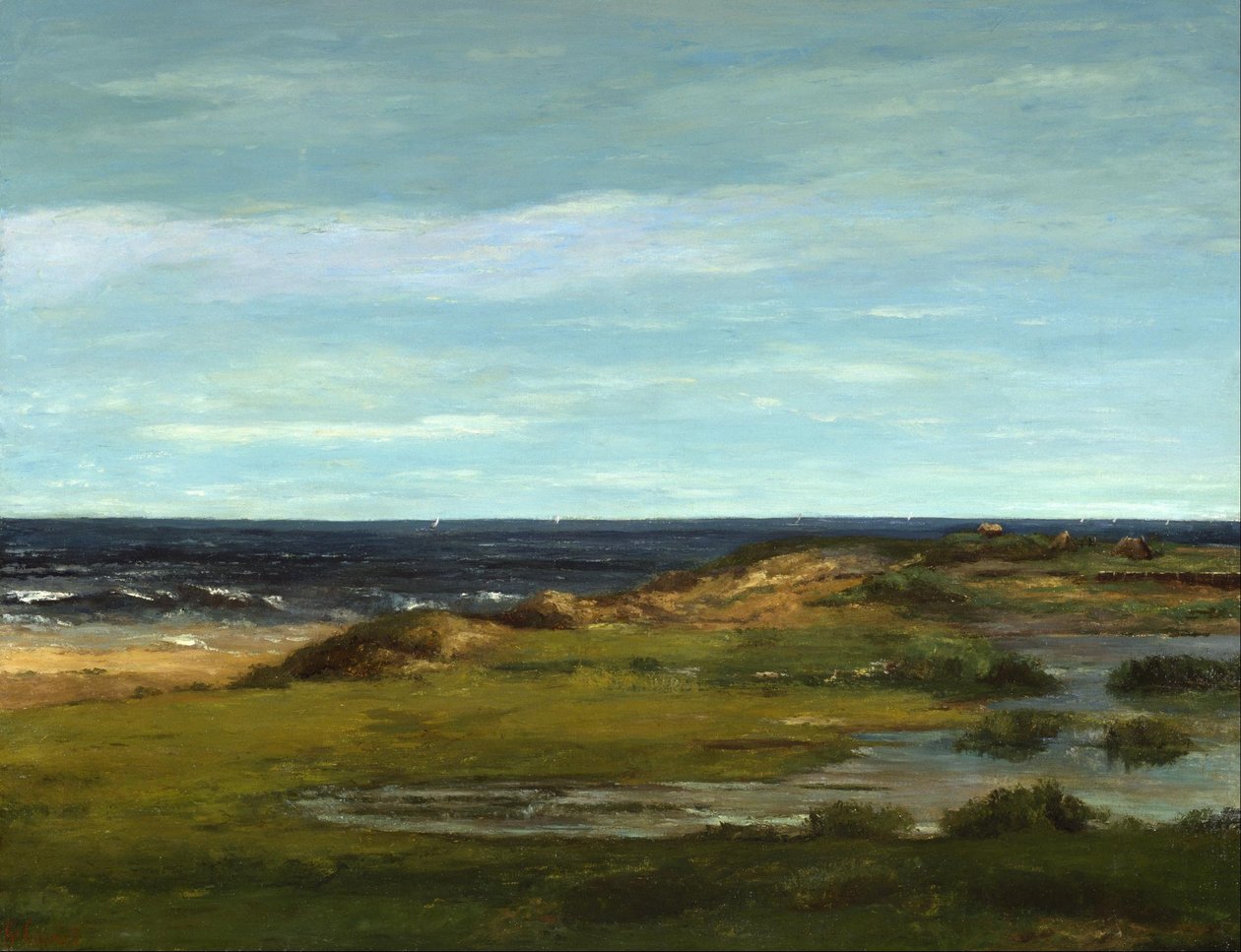 Seascape autorstwa Gustave Courbet