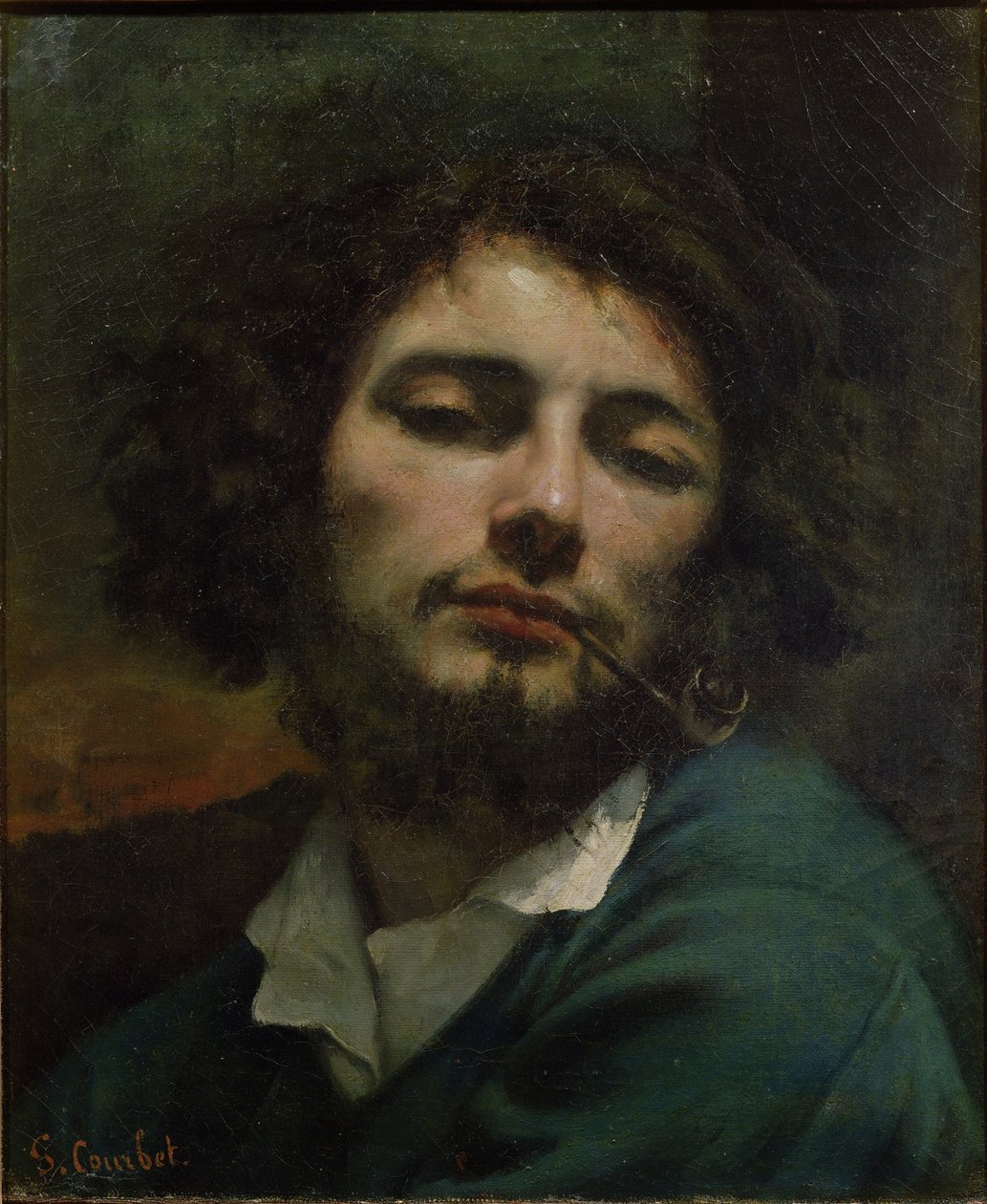 Autoportret autorstwa Gustave Courbet