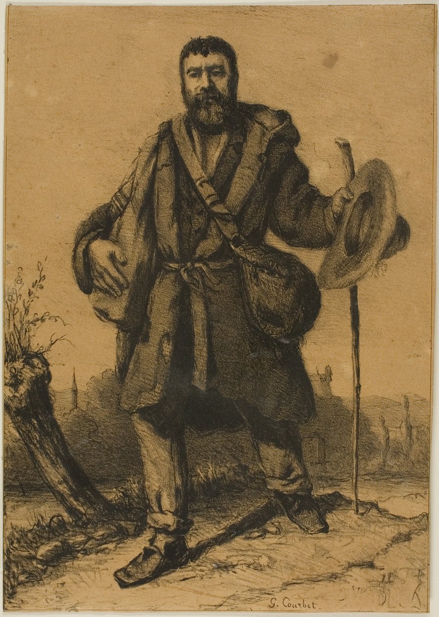 Apostoł Jean Journet autorstwa Gustave Courbet