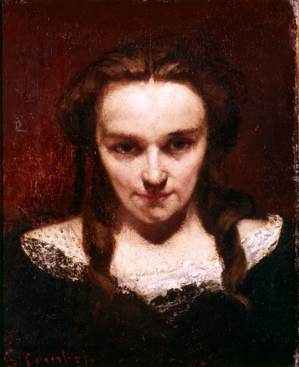Jasnowidz, c1839-1877 autorstwa Gustave Courbet