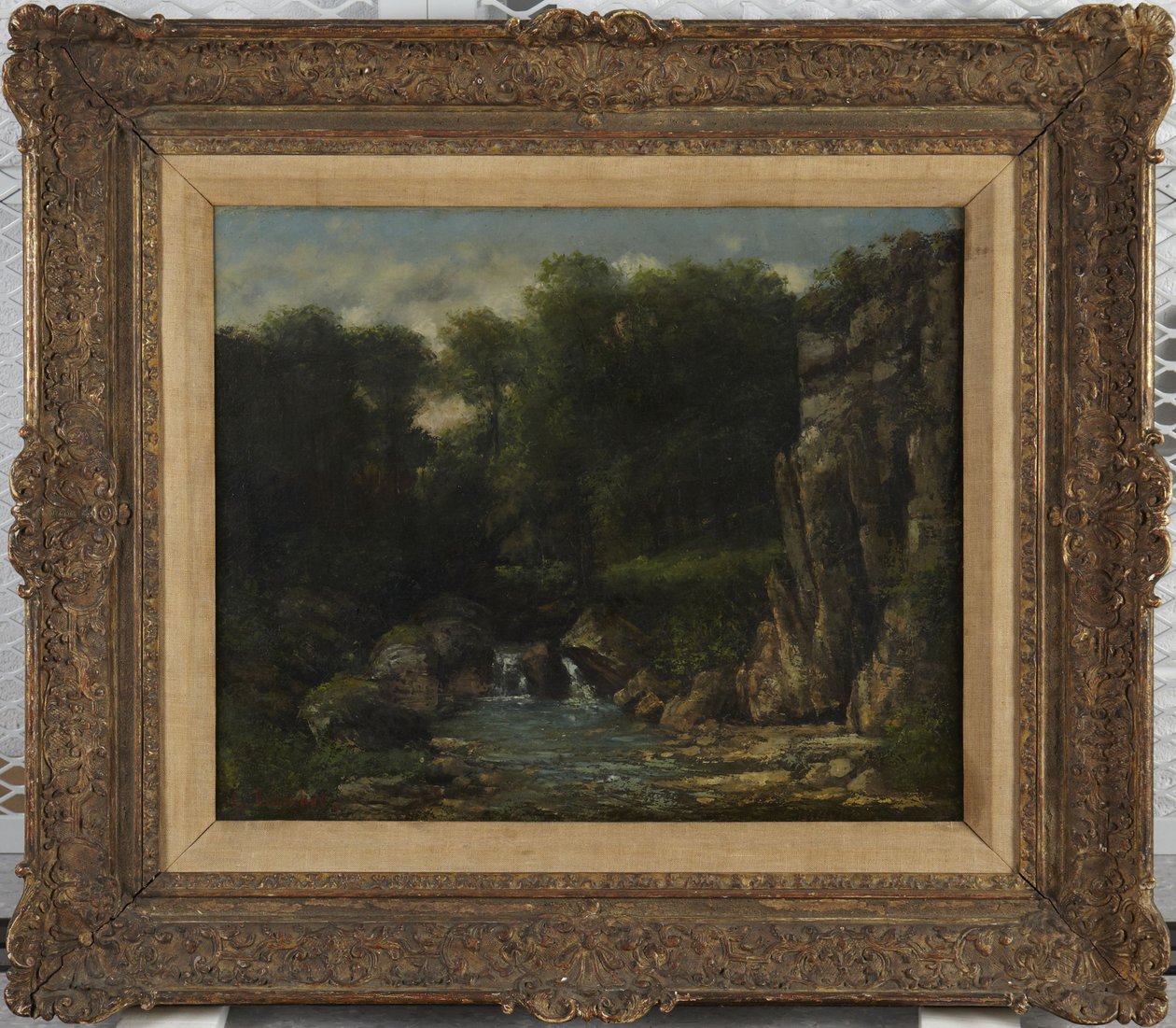 Wiosna autorstwa Gustave Courbet