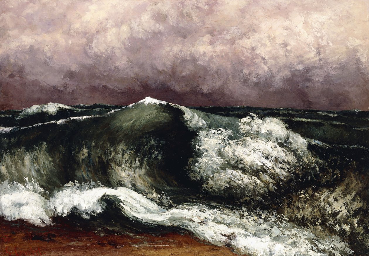 Fala, 1869 autorstwa Gustave Courbet