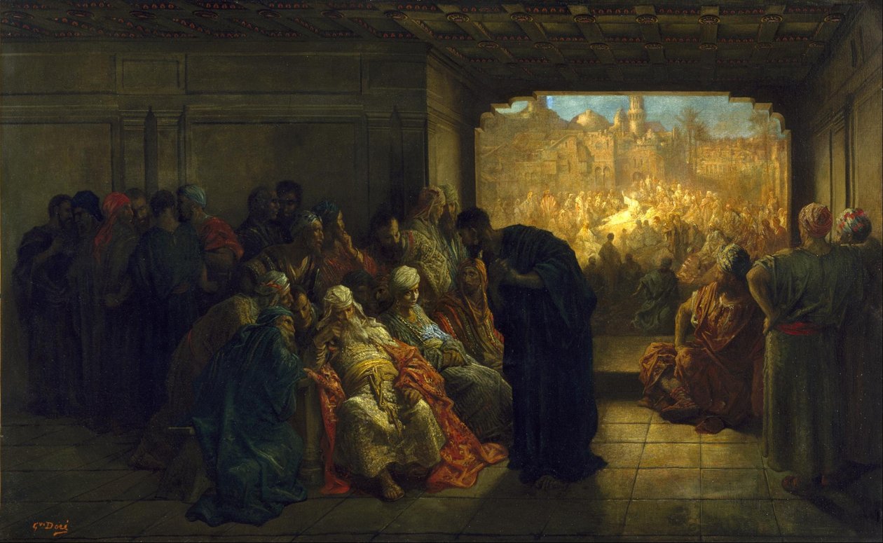 Dom Kajfasza autorstwa Gustave Dore