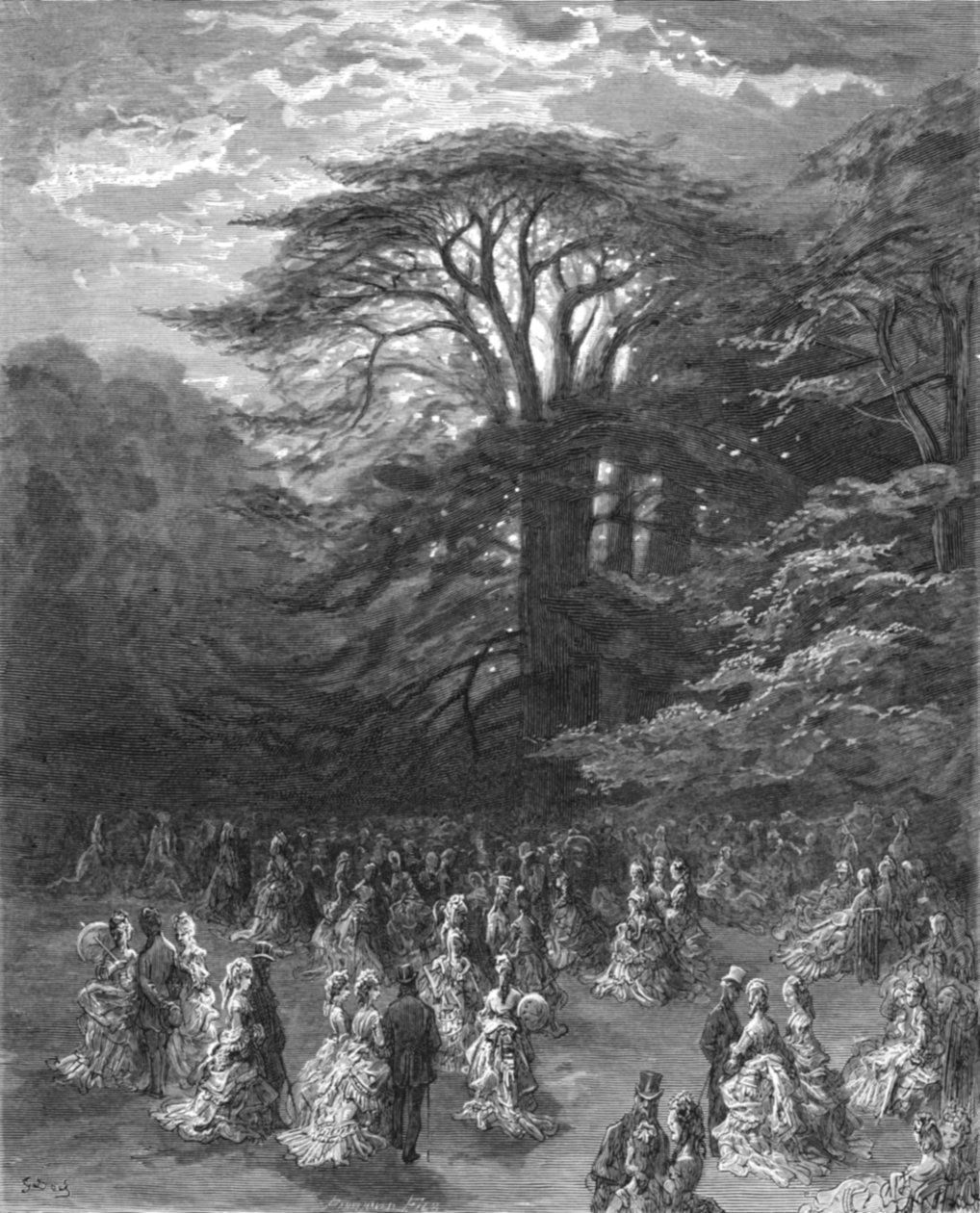 „Święto Chiswick”, 1872. autorstwa Gustave Dore