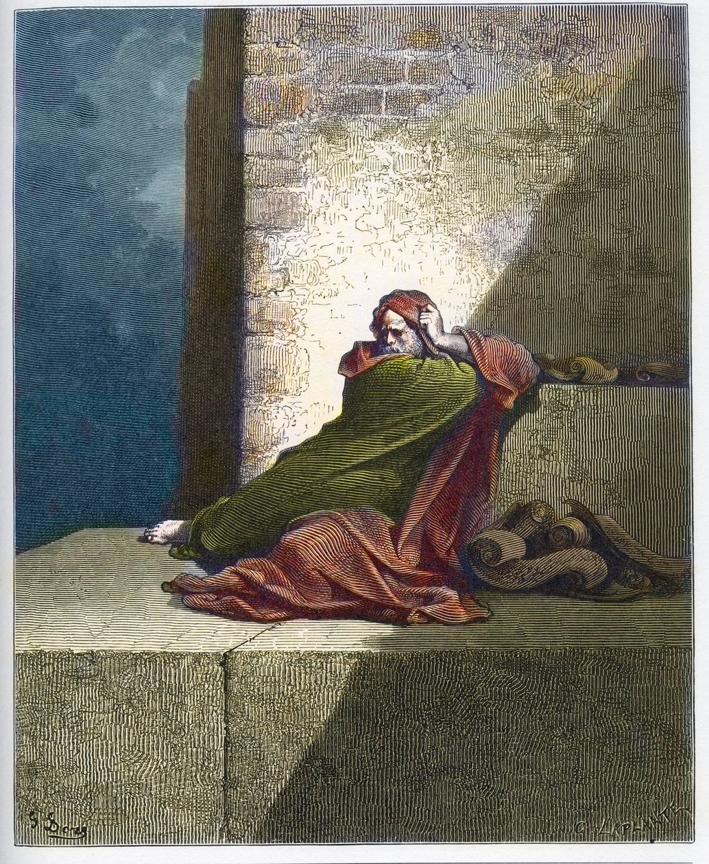 Baruch - Baruch ben Neria - Grawer z „Biblii Dore” Gustave