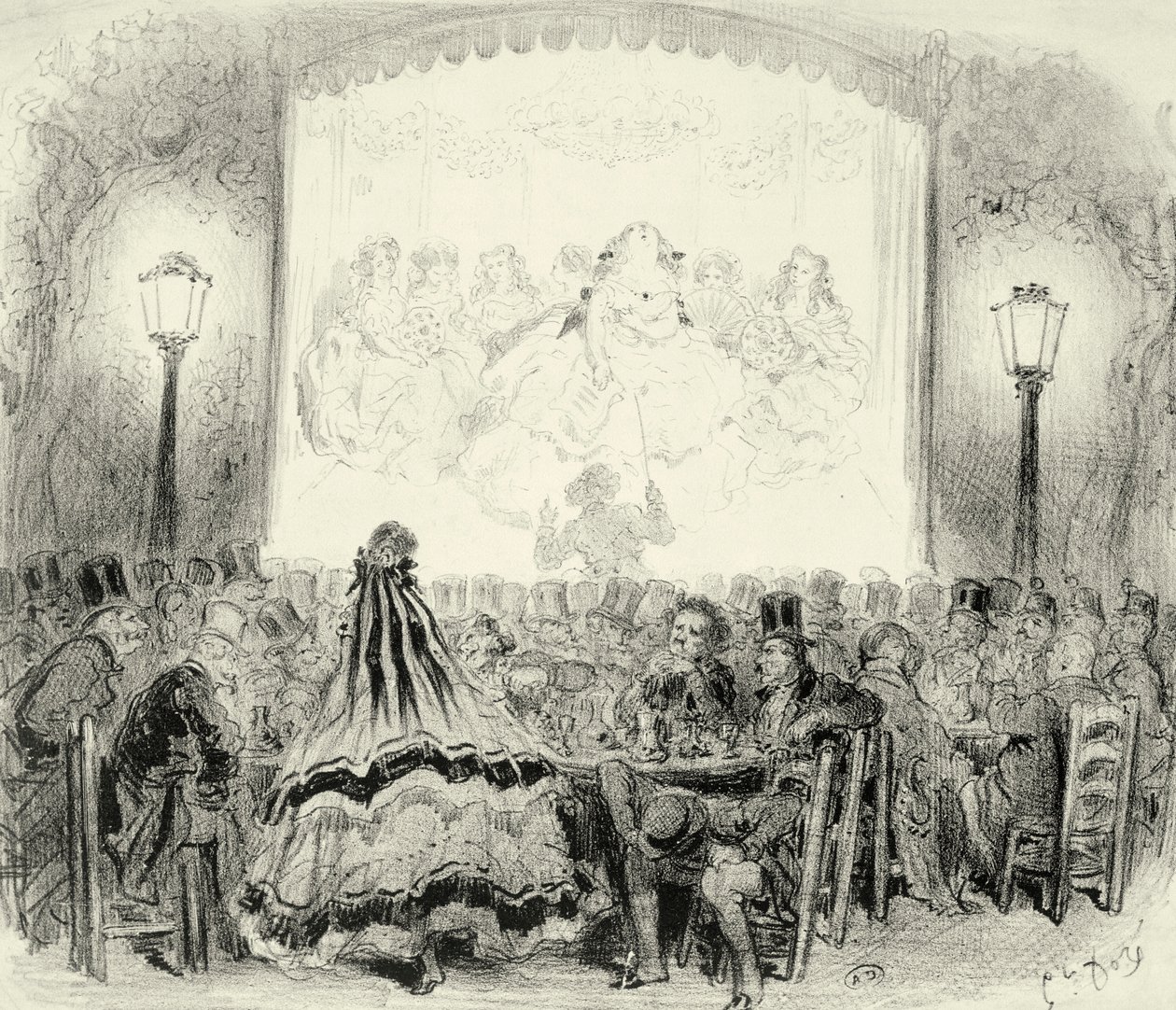 Kawowa sala koncertowa we Francji, Paul Gustave Dore