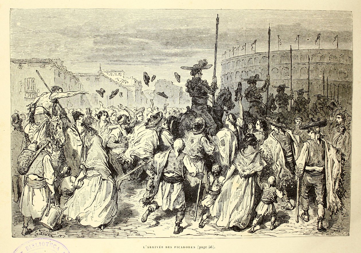 Davillier, Jean Charles autorstwa Gustave Dore