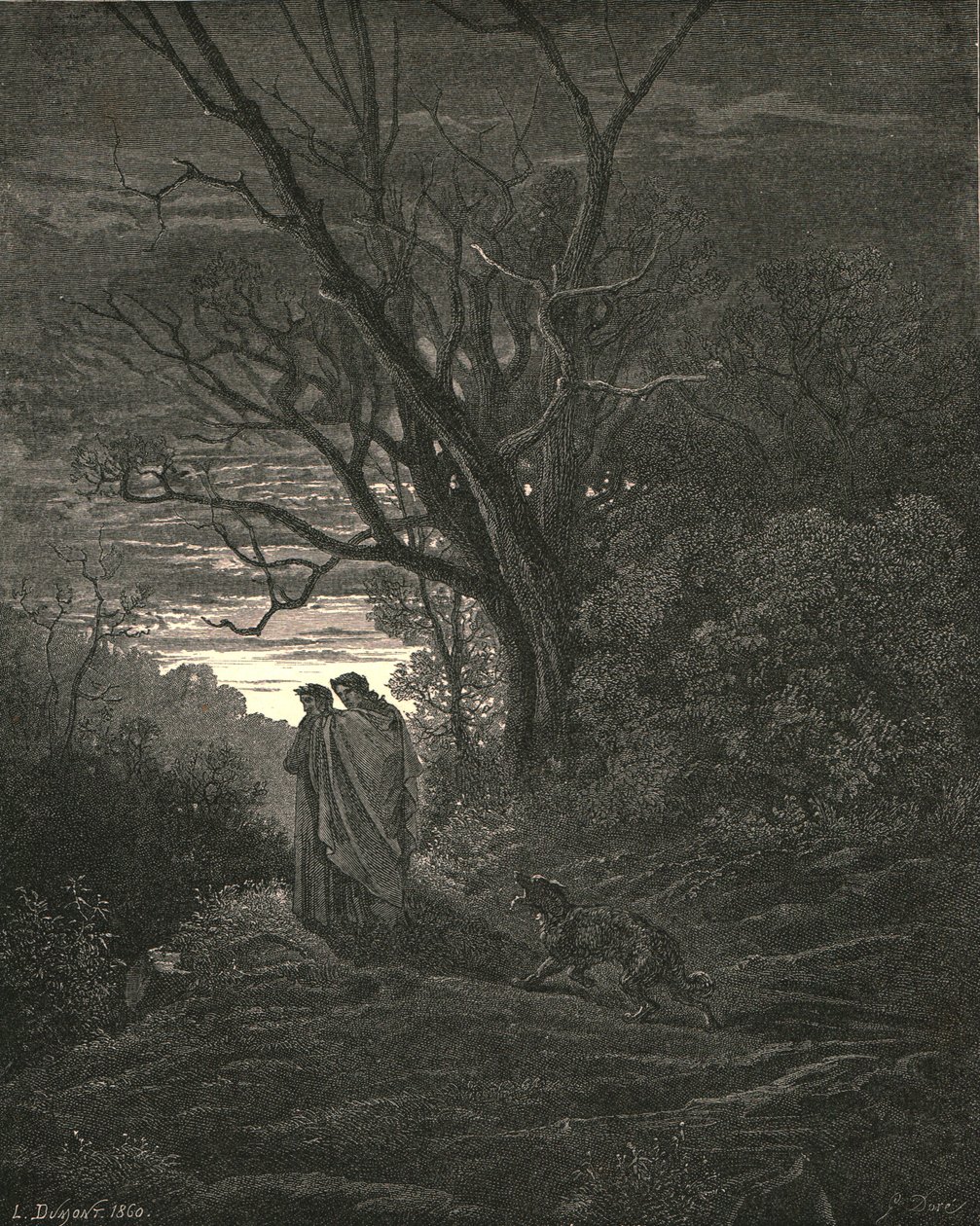 On, gdy tylko zobaczył, że płaczę, ok. 1890 r. autorstwa Gustave Dore