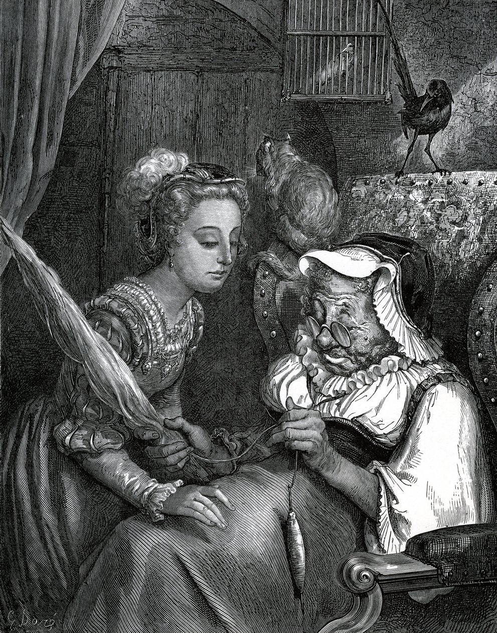 Ilustracja Gustave
