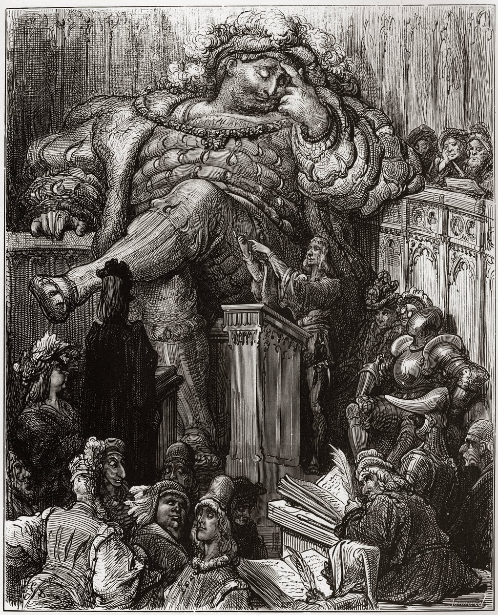 Ilustracja Gustave