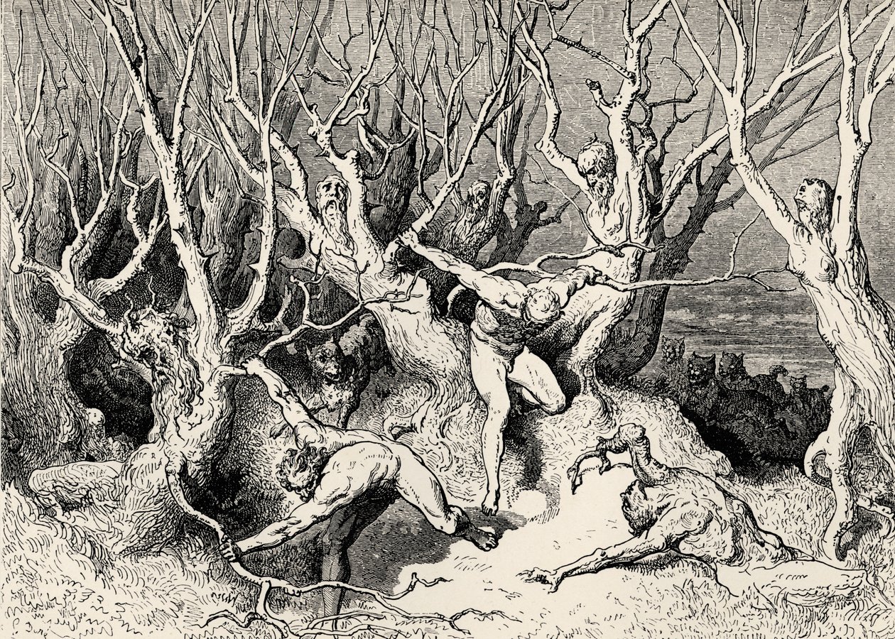 Ilustracja do Boskiej komedii - Piekło (La Divina Commedia, L