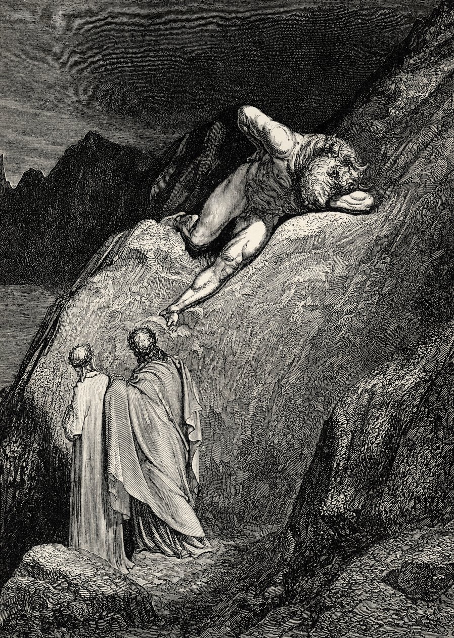 Ilustracja do Boskiej komedii - Piekło (La Divina Commedia, L