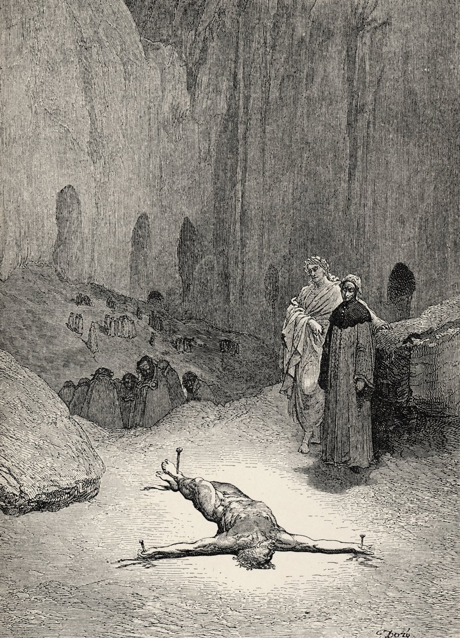 Ilustracja do Boskiej komedii - Piekło (La Divina Commedia, L