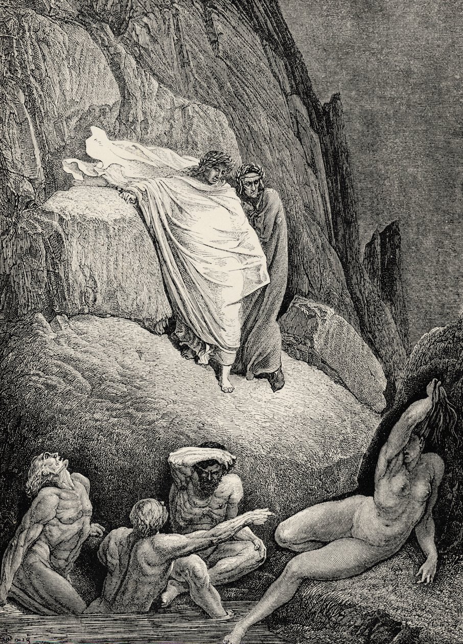 Ilustracja do Boskiej komedii - Piekło (La Divina Commedia, L