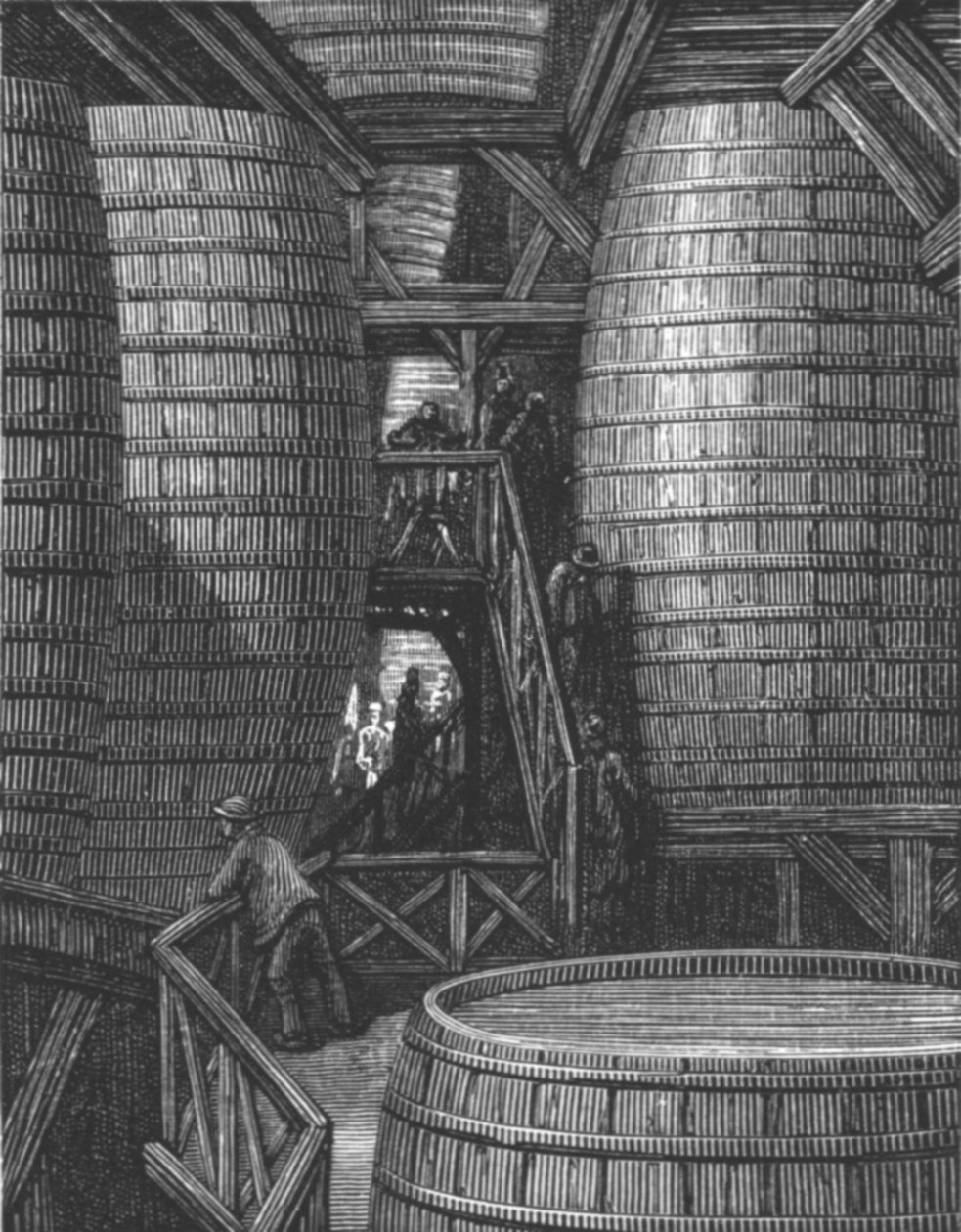 „W browarze”, 1872. autorstwa Gustave Dore