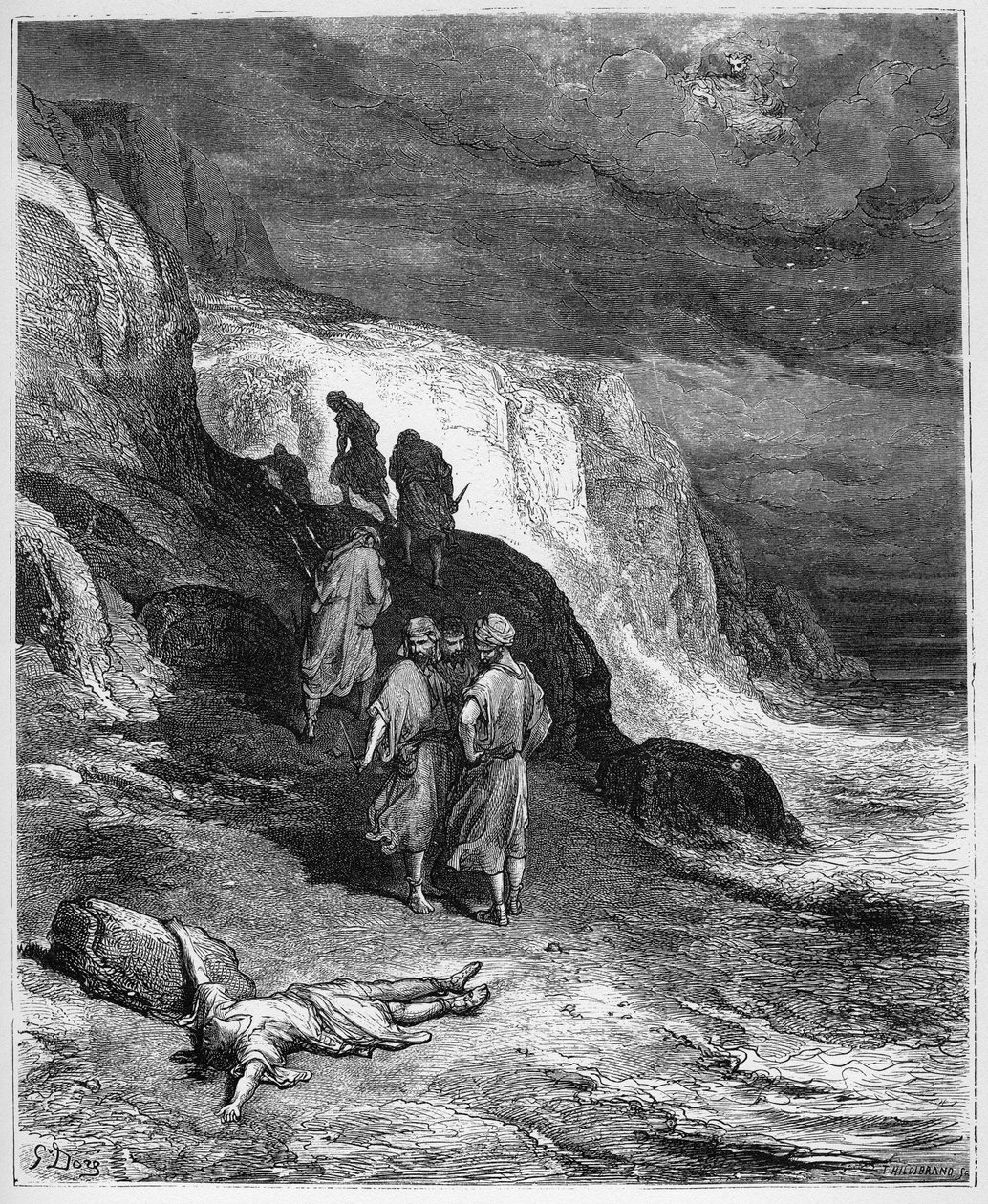 Jupiter et le Passenger - Jowisz i pasażer - z "Bajek" Jeana de La Fontaine