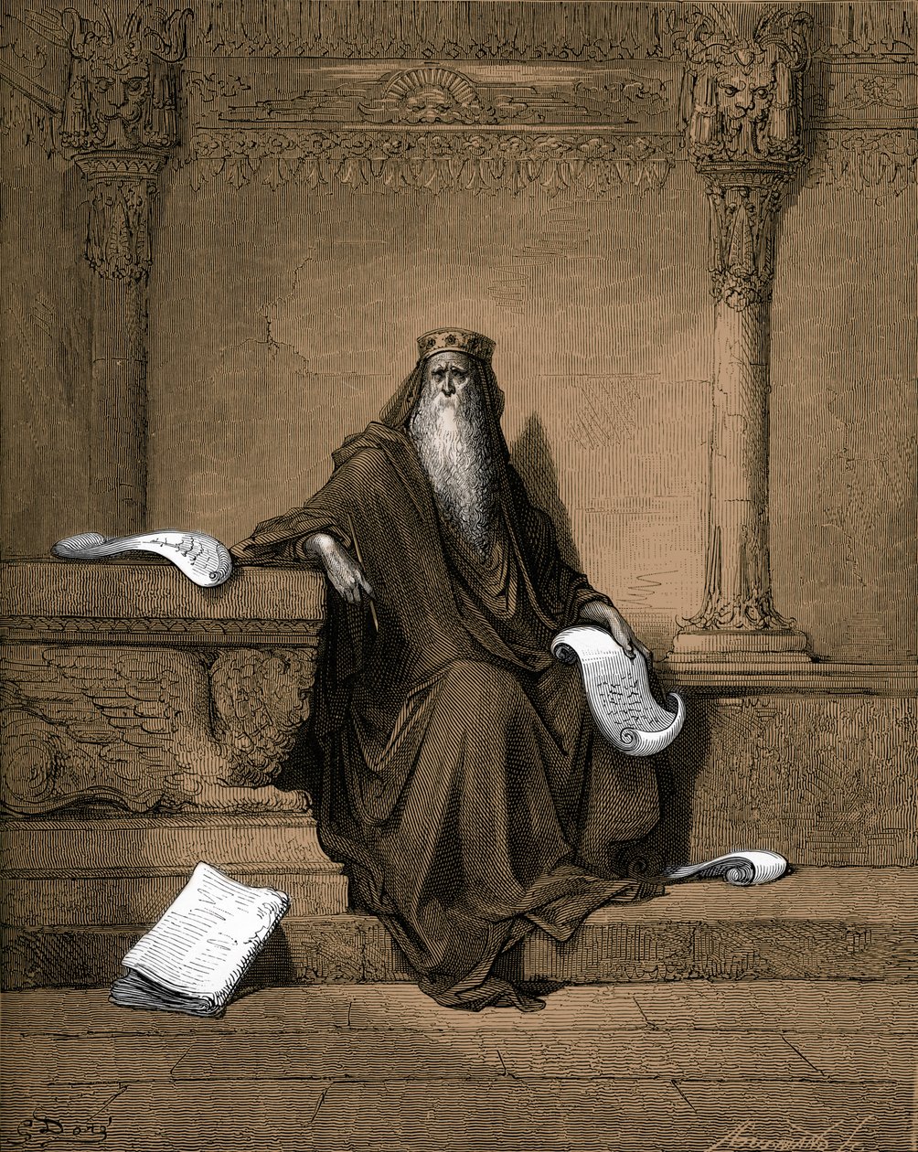 Król Salomon - Biblia autorstwa Gustave Dore