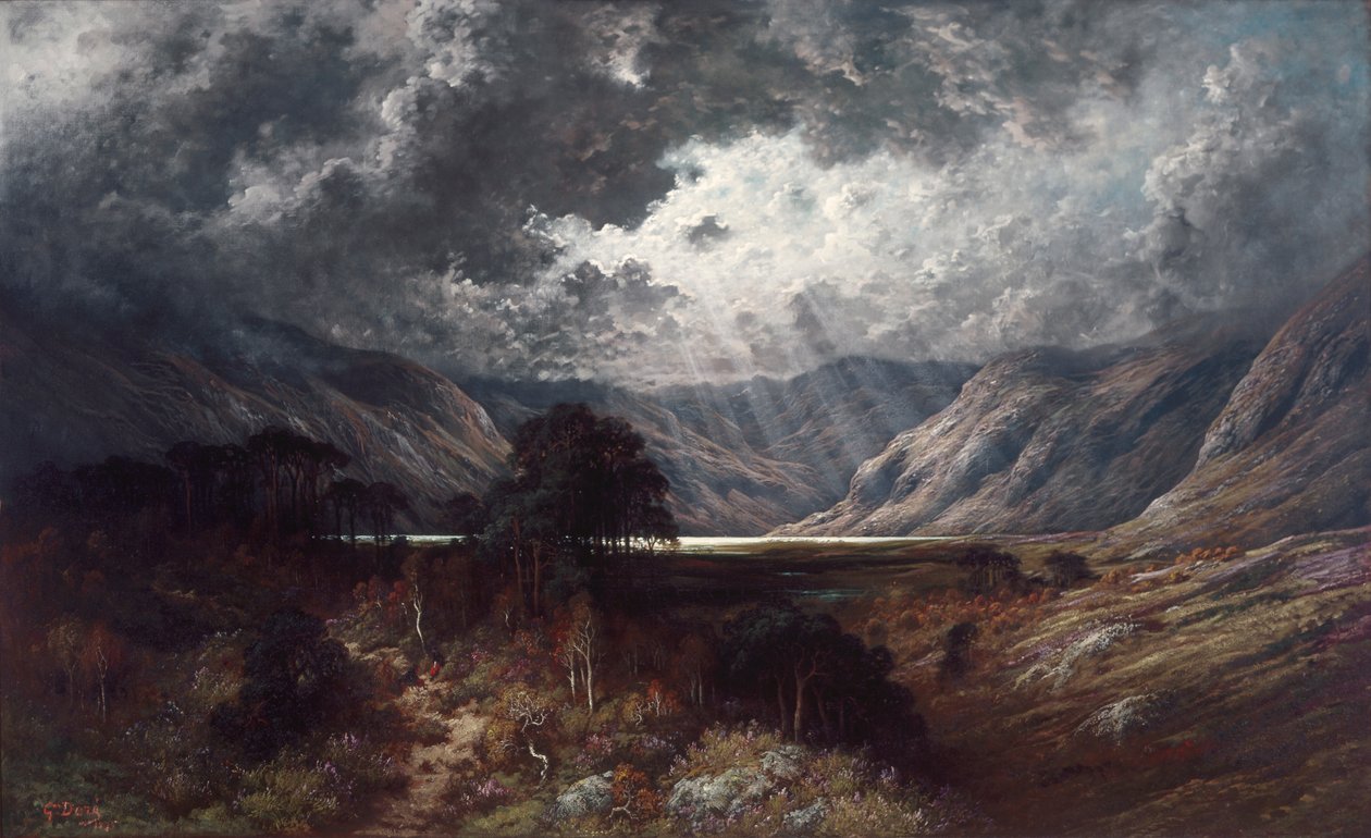 Loch Lomond autorstwa Gustave Dore
