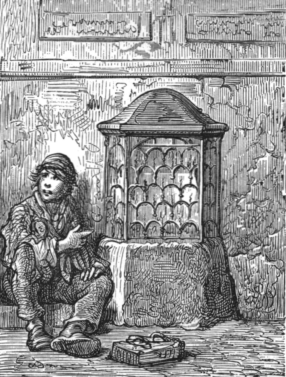 "Londyński Kamień", 1872. autorstwa Gustave Dore