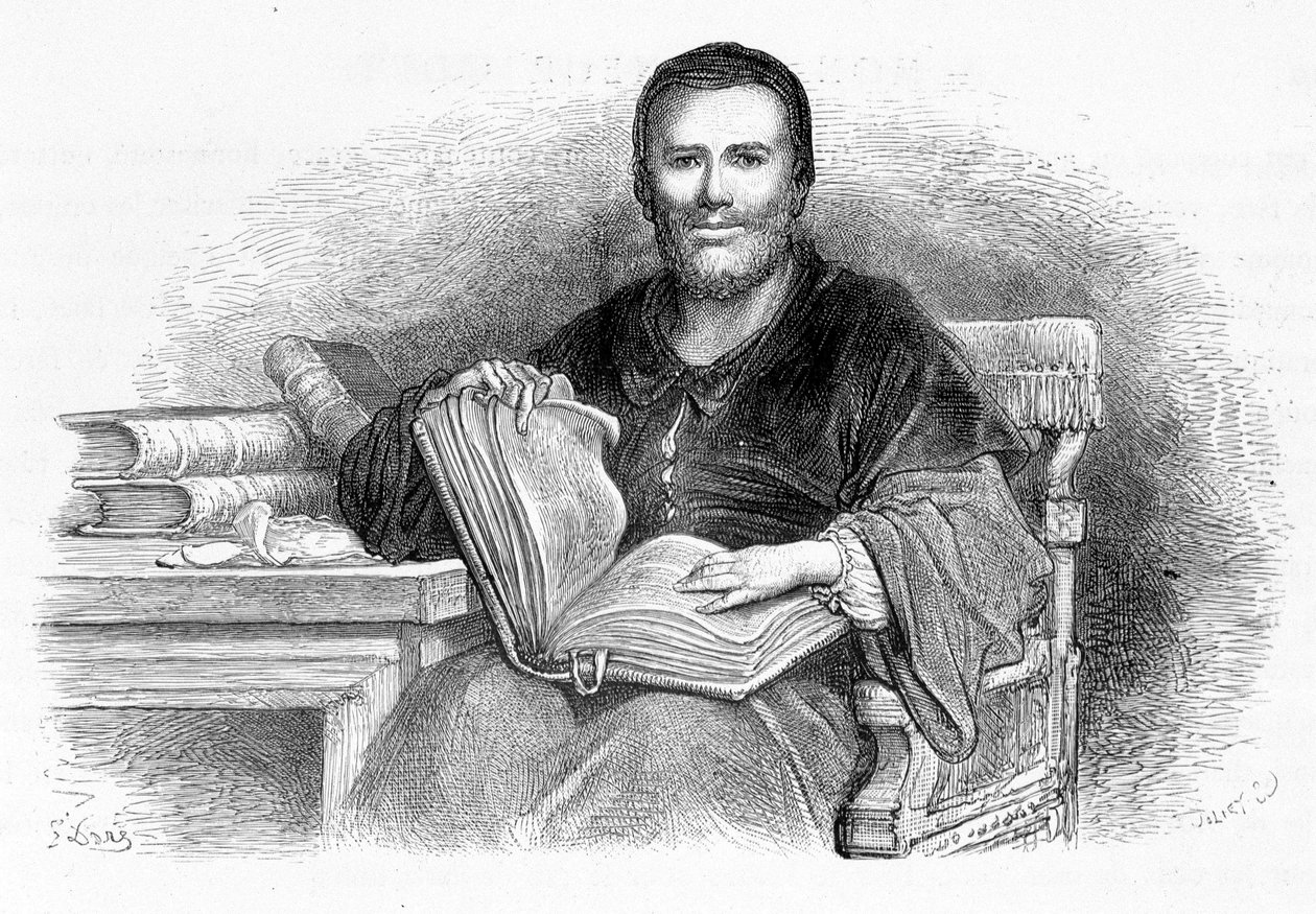 Portret Rabelais - autorstwa Gustave Doré autorstwa Gustave Dore