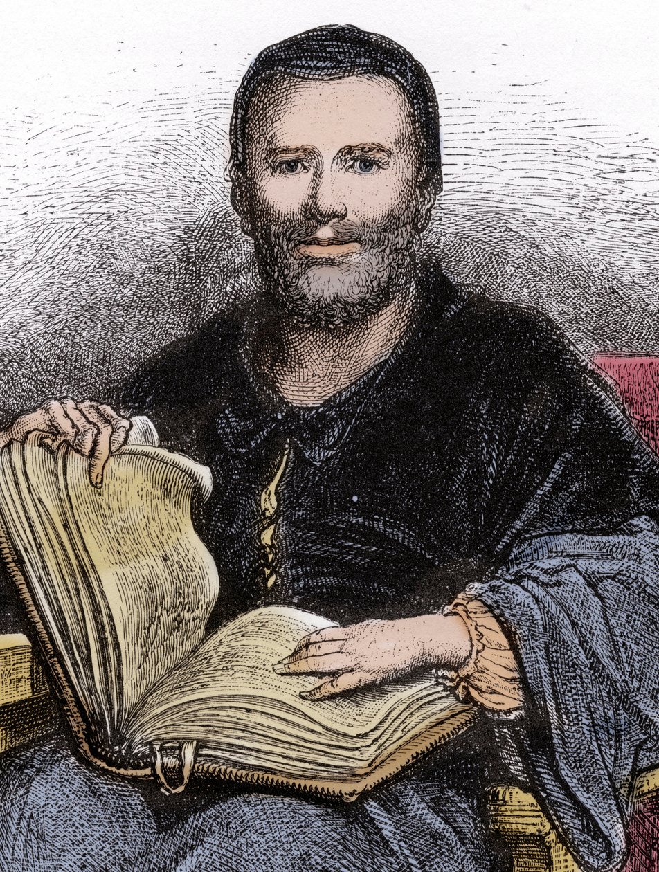 Portret Rabelais - ilustracja z 