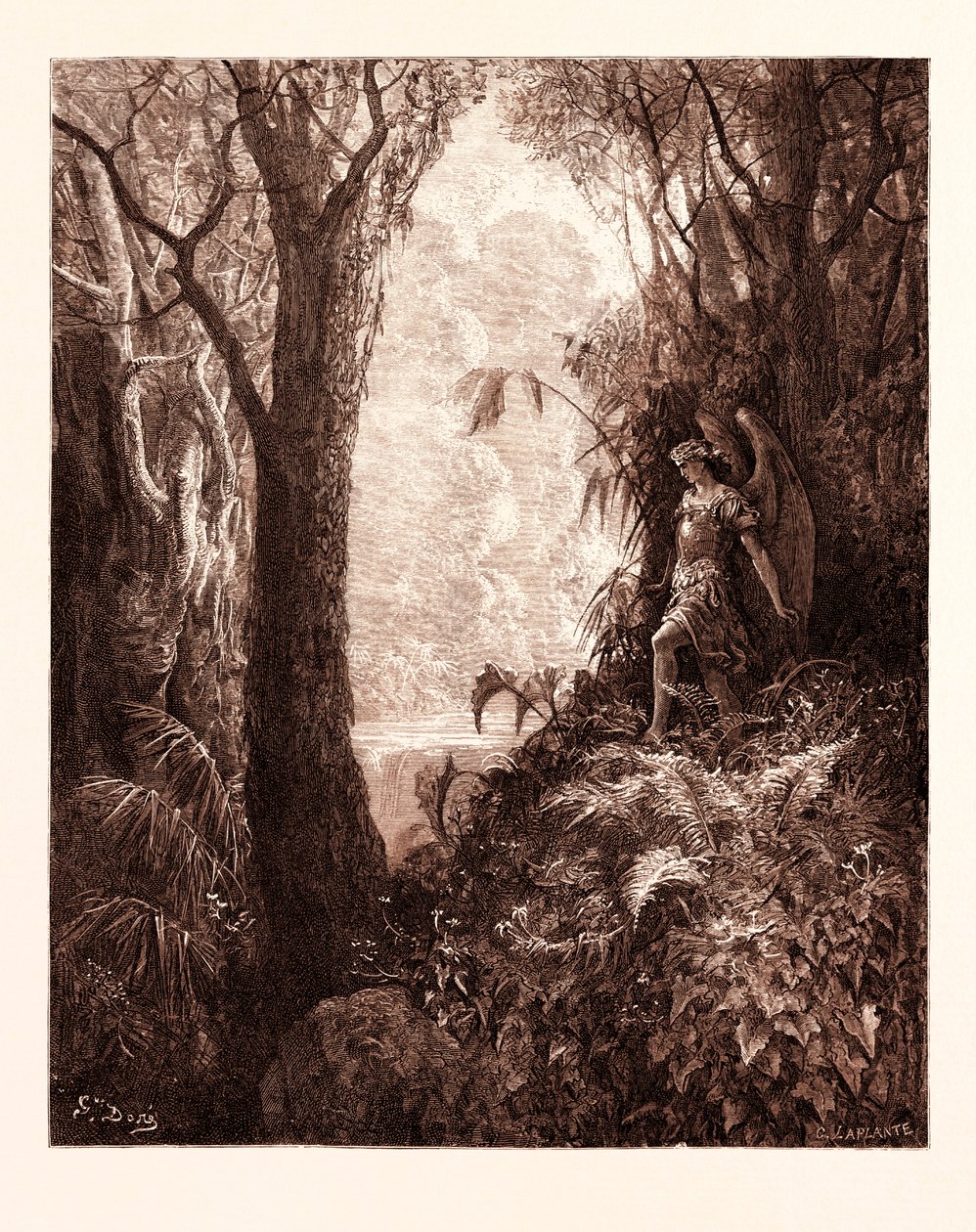Szatan w raju autorstwa Gustave Dore
