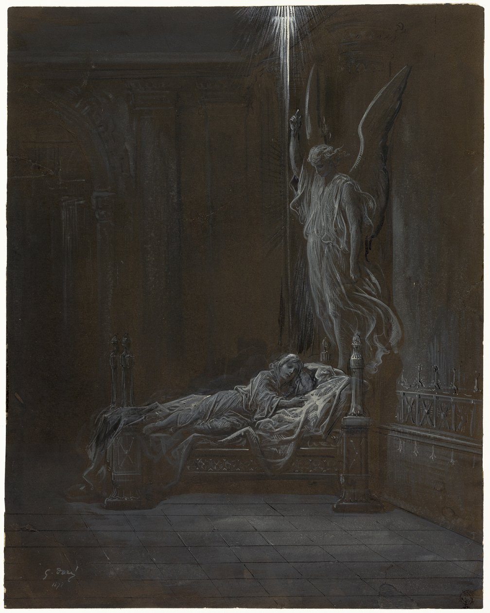 Powołanie Samuela autorstwa Gustave Dore