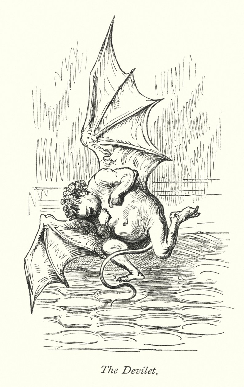 Devilet (grawerunek) autorstwa Gustave Dore