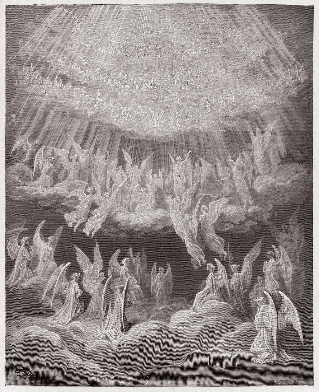 Boska Komedia autorstwa Gustave Dore