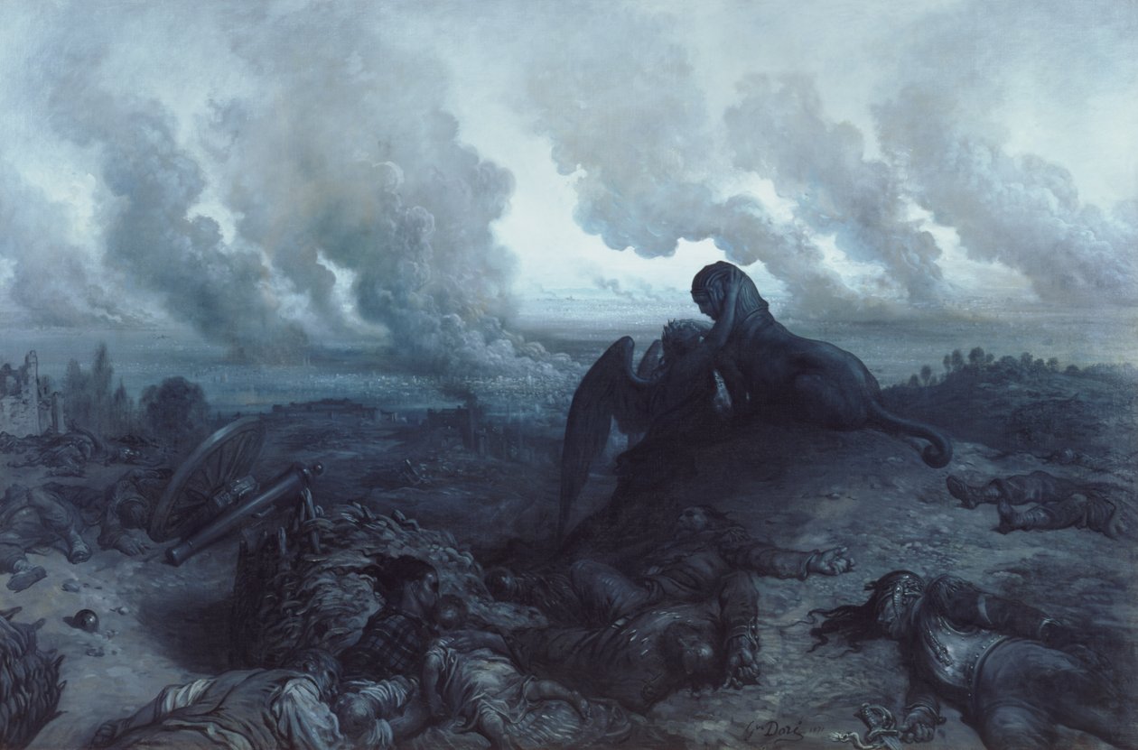 Zagadka, 1871 autorstwa Gustave Dore