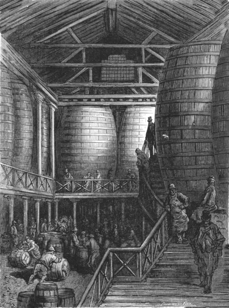 „Wielkie kadzie”, 1872. autorstwa Gustave Dore