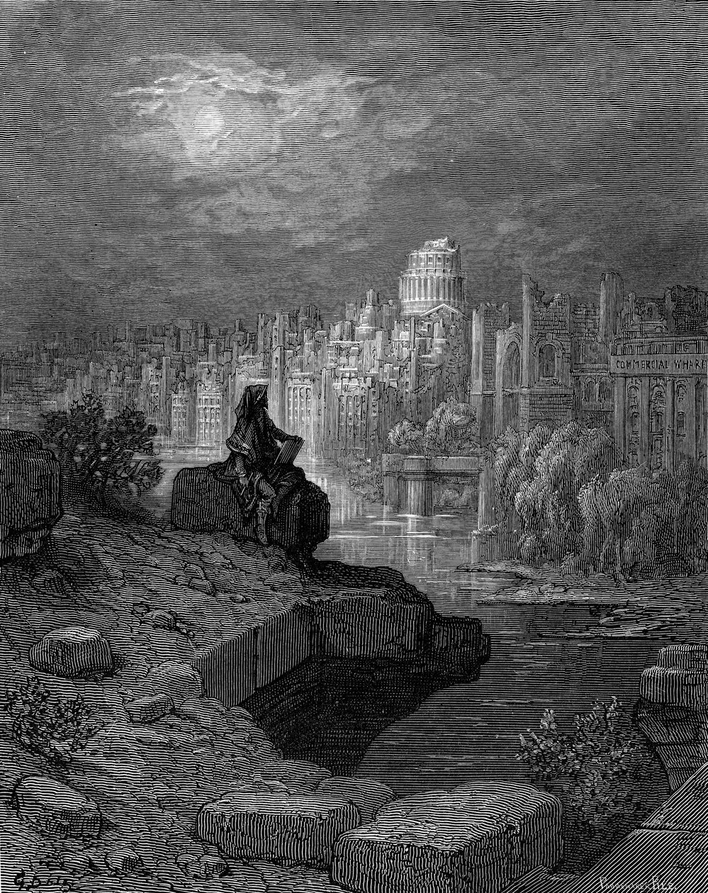 Nowozelandczyk Gustave Doré autorstwa Gustave Dore