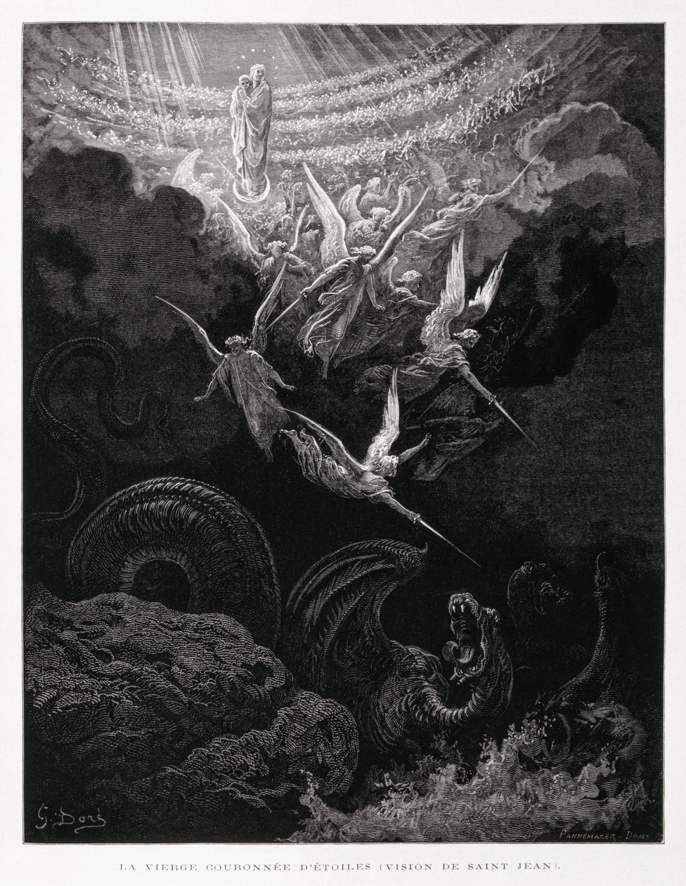 Koronacja Dziewicy autorstwa Gustave Dore