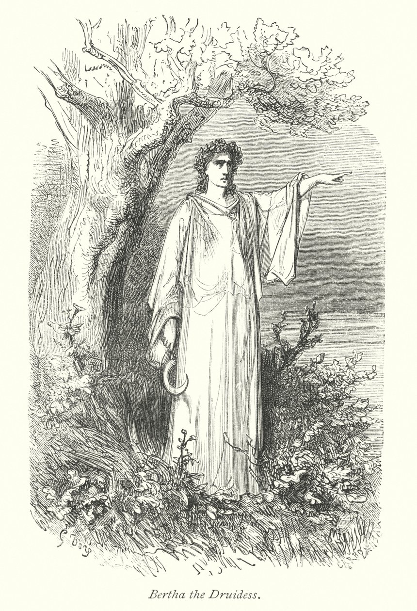 Las Windsor (grawerunek) autorstwa Gustave Dore