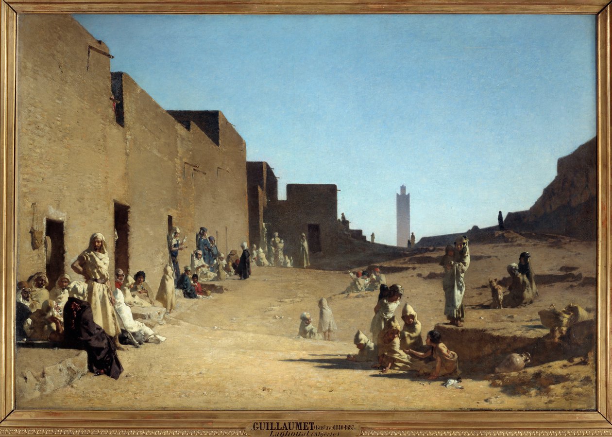 Laghouat. Sahara algierska. Obraz Gustave