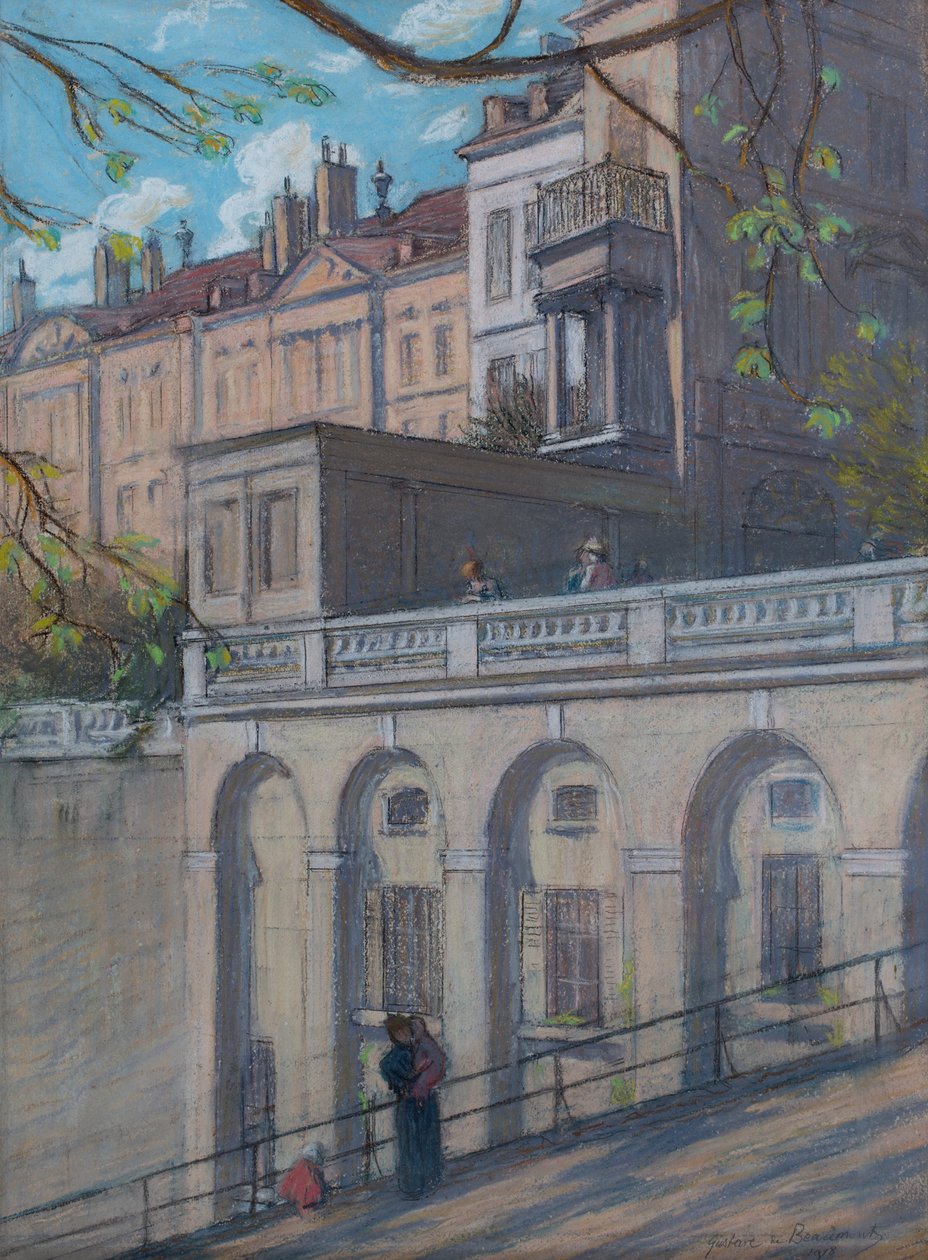 La Treille w Genewie autorstwa Gustave Henri de Beaumont