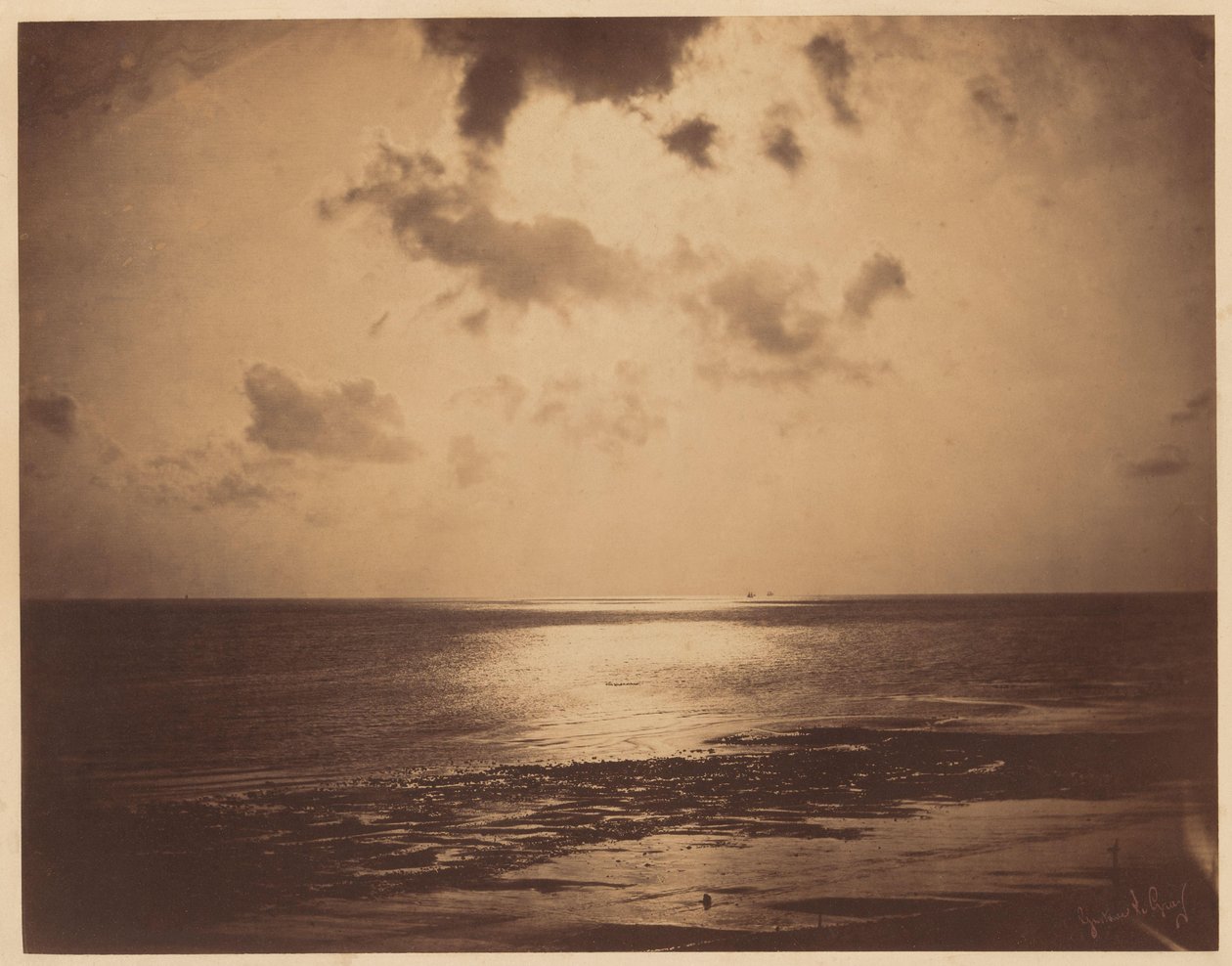 Efekt słońca - Ocean - nie. 23 autorstwa Gustave Le Gray