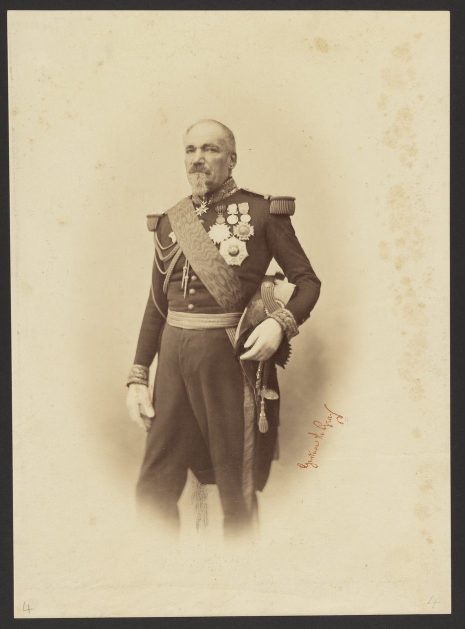Generał Camou autorstwa Gustave Le Gray