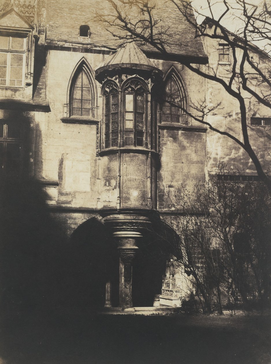 Hotel de Cluny, Paryż, ca. 1851 autorstwa Gustave Le Gray
