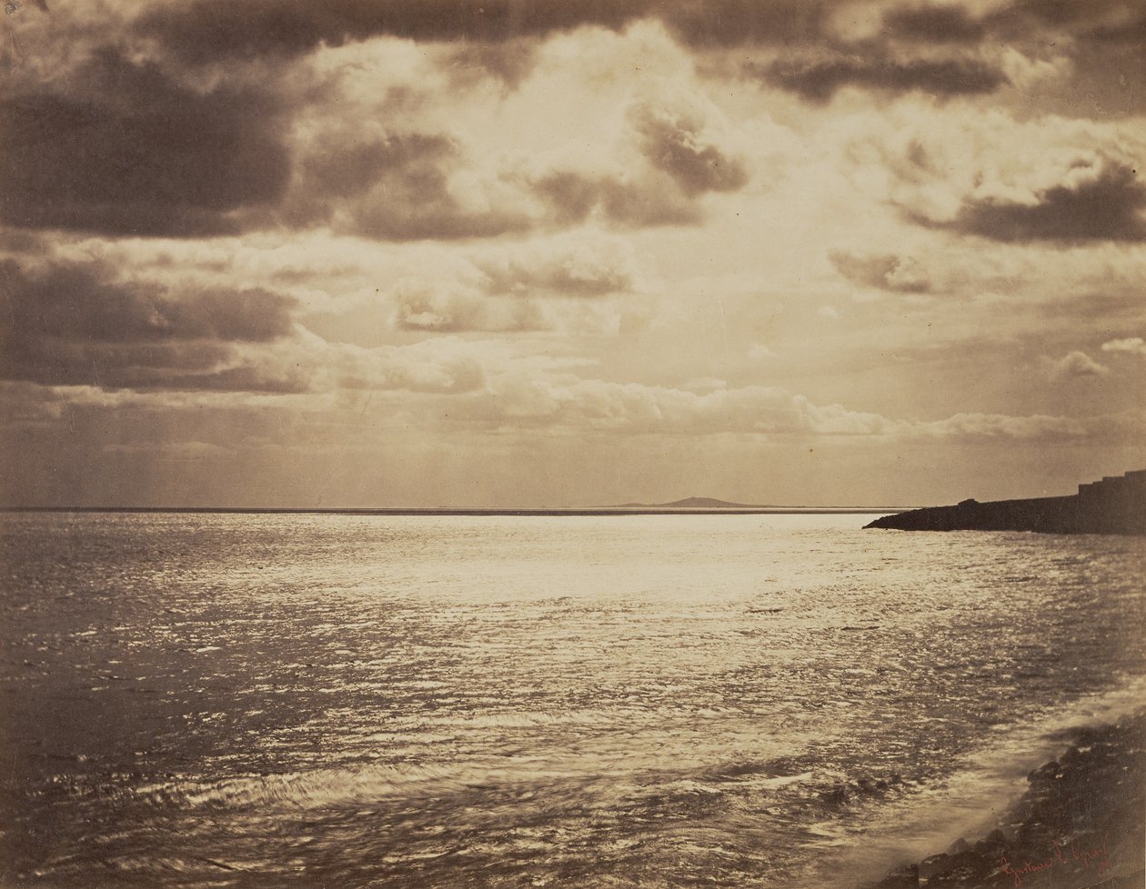 Morze Śródziemne, Sète, nr 18 autorstwa Gustave Le Gray
